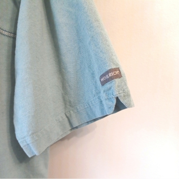 Woolrich Button-down Short Sleeve Men's Shirt XL - Picture 7 of 9